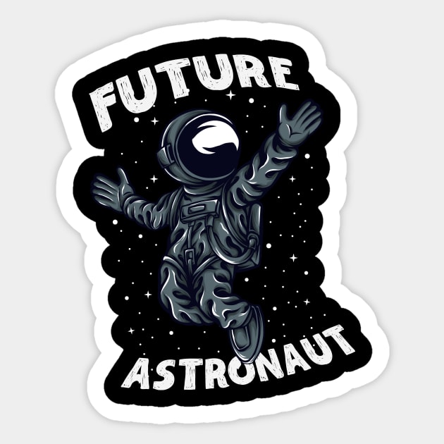 Future Astronaut Sticker by The WYLD Tribe